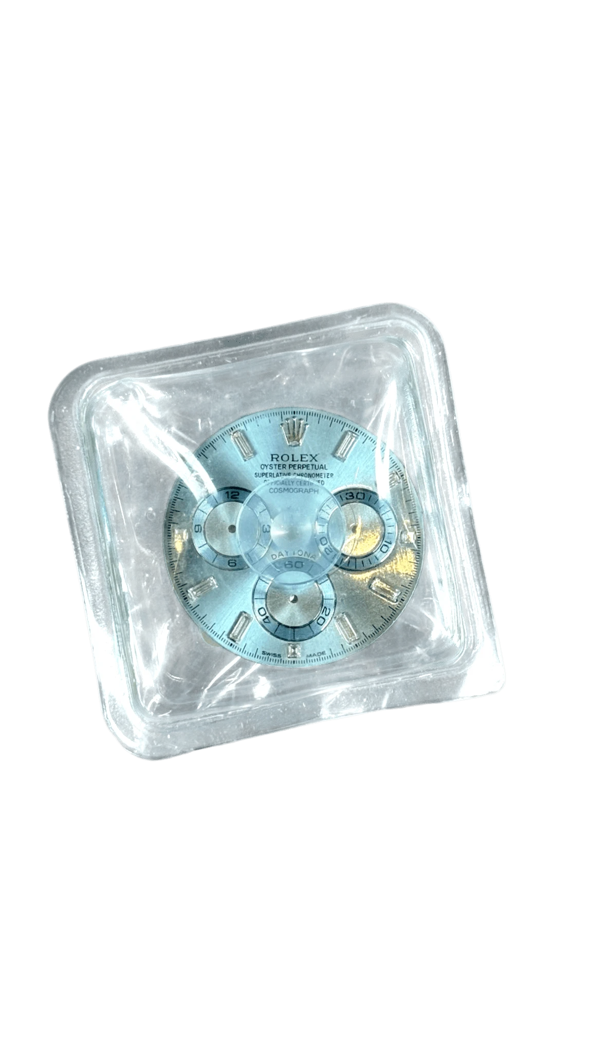 Quadrante Rolex Daytona ref. 116506 — Ice Blue Baguette