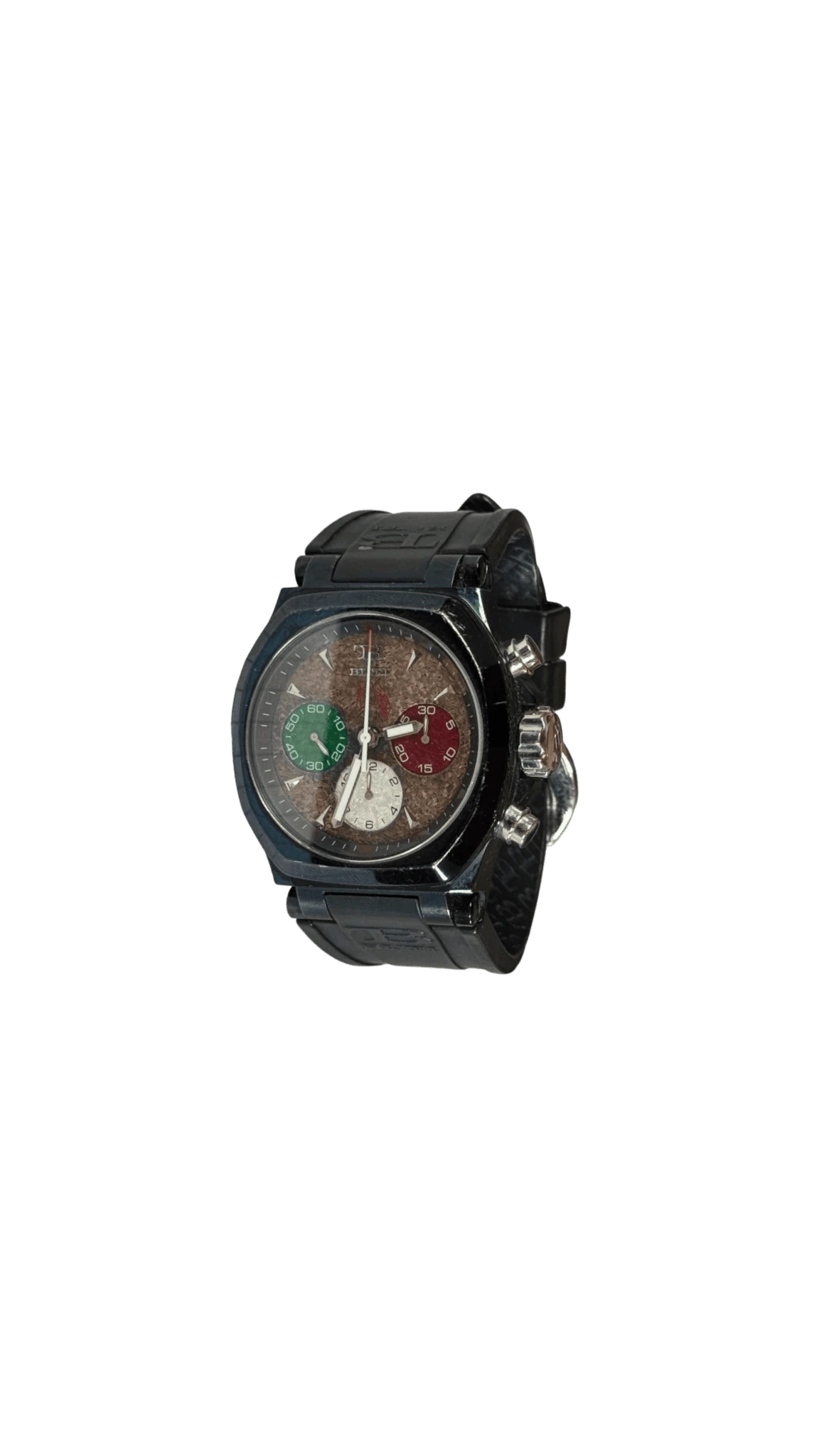 orologio con cinturino caucciu