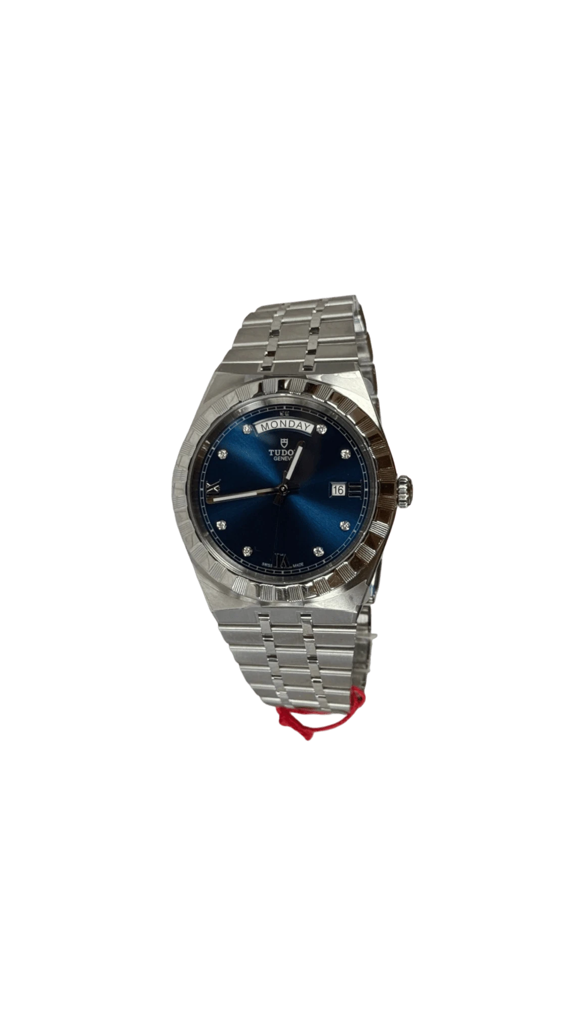 orologio nuovo in acciao con quadrante blue soleil